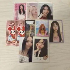 TWICE チェヨン トレカセット クリアトレカ dvd くじ 参加賞 特典