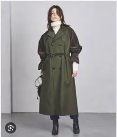 黒幕の登場 ダブルブレストフェイクレザーコート tnewties - メルカリ