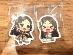 学園アイドルマスター　学マス　ダイカットステッカー　倉本千奈　２種セット