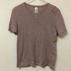 nagonstans ナゴンスタンス★ボーダー Tシャツ 半袖 赤 白 38のサムネイル