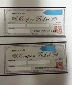 セラヴィリゾート泉郷 令和7年度 オアシスクラブ 会員 利用クーポン券