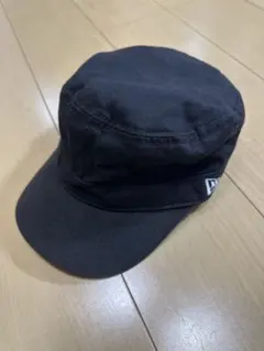 New Era ゴルフ 黒キャップ ストラップ付き
