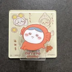 ちいかわ アクリルシーンクリップ ハチワレ カレーのおとも 福神漬け