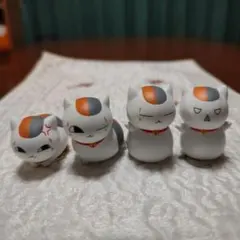 夏目友人帳ちんまりニャンコ先生そふびこれくしょん4体