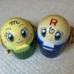 アンパンマンミュージアム　ポップコーンケースメロンパンナ&ロールパンナ2個セット