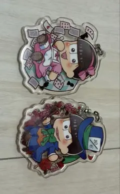おそ松さん　アクリルキーホルダー2個セット