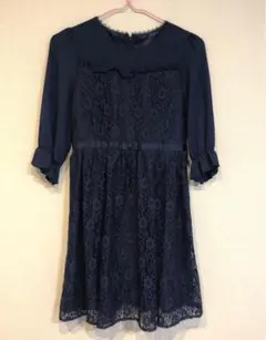 ロディスポット♡ドレス　ワンピース　ネイビー　レース　新品未使用タグ付き