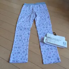 ストレッチロングパンツ 花柄 130