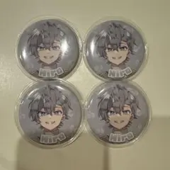カラフルピーチ　ひろさん缶バッジ2025年ビジュ4個セット