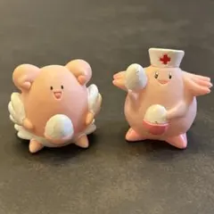 ポケモン 初期 ポケモンキッズ 指人形 ソフビ ラッキー ハピナス 2個セット