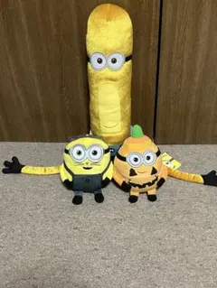 美品　ミニオン ぬいぐるみ3体セット