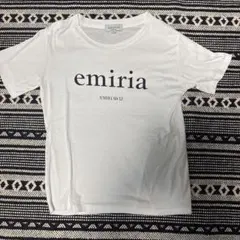 EmiriaWiz ロゴ 半袖 ❤️Tシャツ ホワイト Sのサムネイル