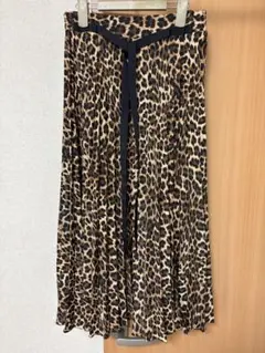 ZARA BASIC ヒョウ柄フレアスカート