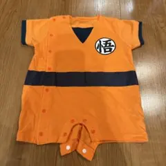 【美品】ドラゴンボール 孫悟空 ロンパースのサムネイル