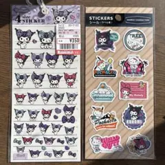 4サイズステッカー ハローキティ クロミ ギャルアート サンリオ　新品