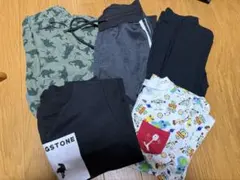 130 パンツ3 トレーナー1 ロンT1 5点セット