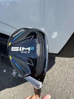 価格交渉可　TaylorMade SIM2 MAX レスキュー #4 22度のサムネイル