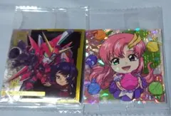 ガンダム シールウエハースvol.4 SEED ラクス SR イージス&アスラン