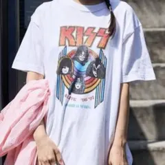 FREAK'S STORE KISS バンドT ロックT 半袖カットソー