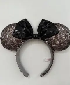 ディズニーカチューシャ　スパンコールミニー