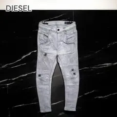 3900□DIESEL ディーゼル デニムパンツ コットン グレーbc11yt