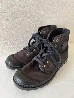 PALLADIUM ブラック ハイカットスニーカー キャンバス 26cm