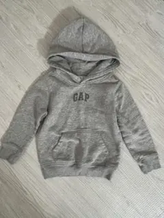 GAP グレー フード付きトレーナー　パーカー　裏起毛