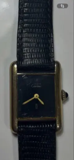 【美品】カルティエ マスト タンク ヴェルメイユ 純正尾錠 LM 手巻き 美品】カルティエ マスト タンク ヴェルメイユ 純正尾錠 LM 手巻き