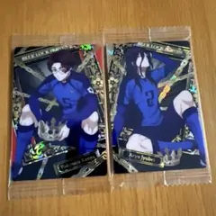 ブルーロック ウエハース5 蟻生十兵衛　雪宮剣優 SR 2枚まとめ売り