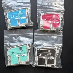 エプソン用 リサイクルインクカートリッジ 21シリーズ 4色セット