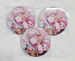 プロセカ グリッター缶バッジ 巡音ルカ