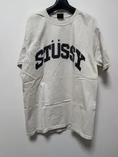 STÜSSY ロゴ Tシャツ クリーム色