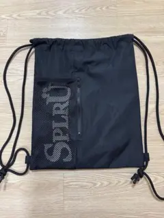 BLESS U x SPLR Logo Drawstring Bag
