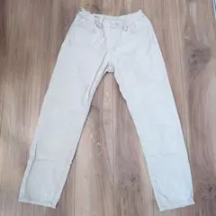 UNIQLO キッズ 長ズボン 140 ベージュ