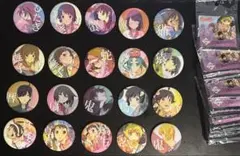 物語シリーズ　缶バッジ　全20種　コンプリート