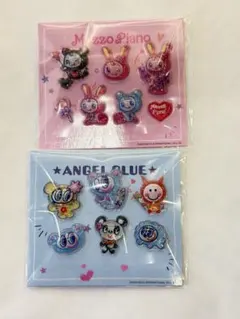 2種類　ナルミヤキャラクターズ セブンイレブン オリジナルぷっくりシール