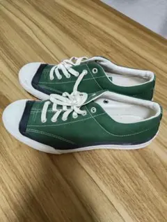 ムーンスター　MOONSTAR 24cm グリーン スニーカー