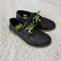 明日投稿最終CROCS クロックス ビーチラインシューズ デッキシューズ M7のサムネイル