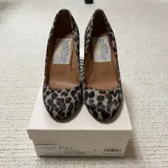 【美品】Pippi レオパード柄 ハイヒール 36