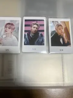 Stray kids アイエン　フォトカード３枚セット