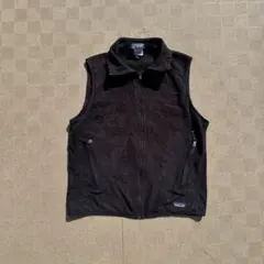y2k patagonia c-boy 短丈フリースベストジップアップテック系M