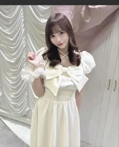 oneway リボンオフショルワンピース