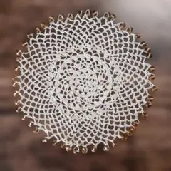 レース編み、ジャグカバー、ドイリー