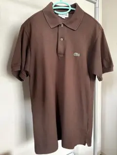 LACOSTE ラコステ ポロシャツ ブラウン 茶色のサムネイル