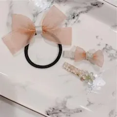 ヘアゴム  ヘアピン ハンドメイド キッズ レディース