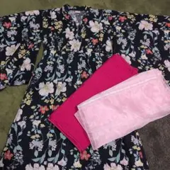 petit main 浴衣 120サイズ 花柄