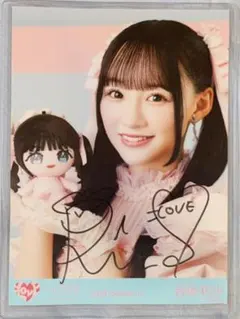 ロ*ン様 音嶋莉沙 イコラブ 直筆サイン入り生写真 - メルカリ