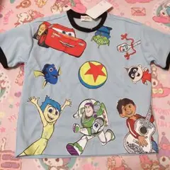 ディズニー　ピクサー カーズ トイストーリー メッシュTシャツ 120 新品