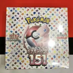 ポケモン カード 151 1box 新品未開封 シュリンク付き