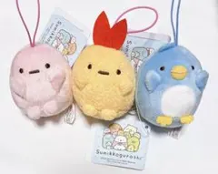 すみっコぐらし ばんざいゴムひも付きマスコット part2 えびふらい たぴおか